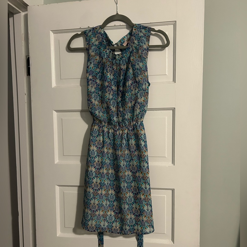 Floral Sleeveless Dress